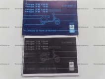 Vista frontal del catalogo Vespa PK-S 75/125 en stock