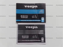 Vista frontal del catalogo Vespa PK XL 75/125 en stock