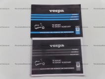 Vista frontal del catalogo Vespa T5 y TX en stock