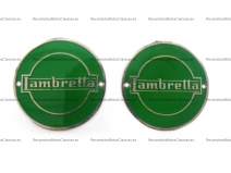 Producto relacionad Juego 2 letreros horquilla Lambretta