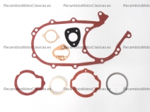 Vista delantera del kit juntas motor Vespa 125 53-55 Faro bajo en stock