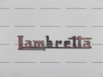 Letrero frontal Lambretta