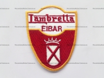 Vista delantera del parche Lambretta Eibar en stock