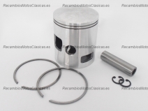 Vista principal del piston Vespa 200 segmentos 1.5 de 66.75mm, 67.00mm y 68.00mm