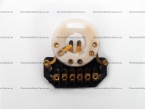Vista frontal del portalamparas Lambretta S.3 en stock