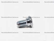 Vista frontal del tornillo llanta Vespa en stock